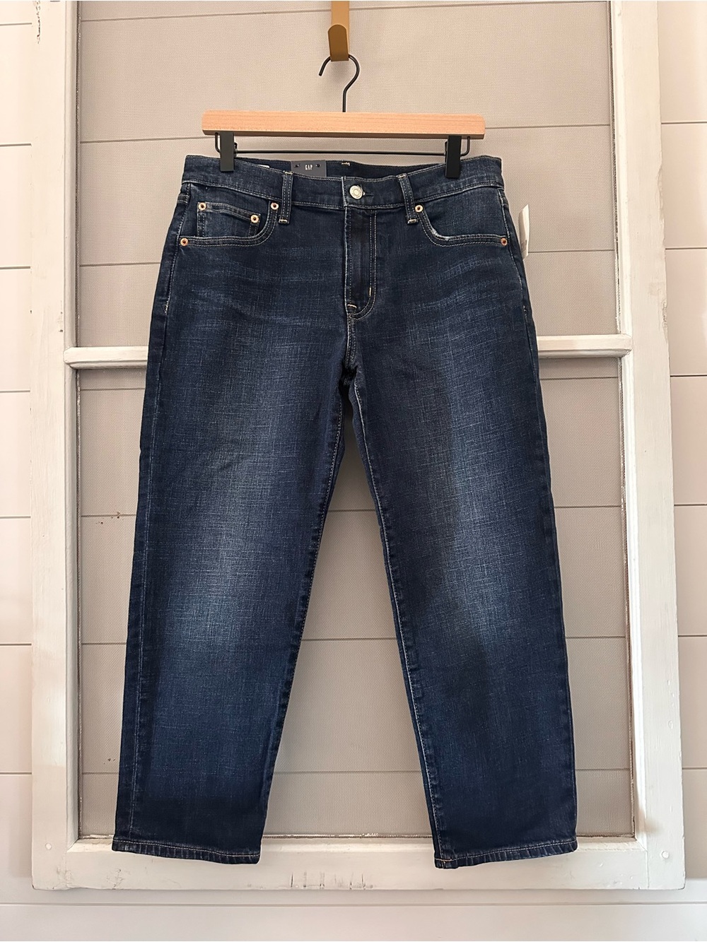 New GAP Girlfriend Mid-Rise Jeans